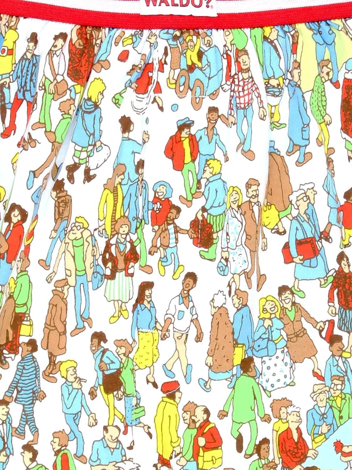 Where's Waldo Game Scene Men's Boxer Lounge Shorts