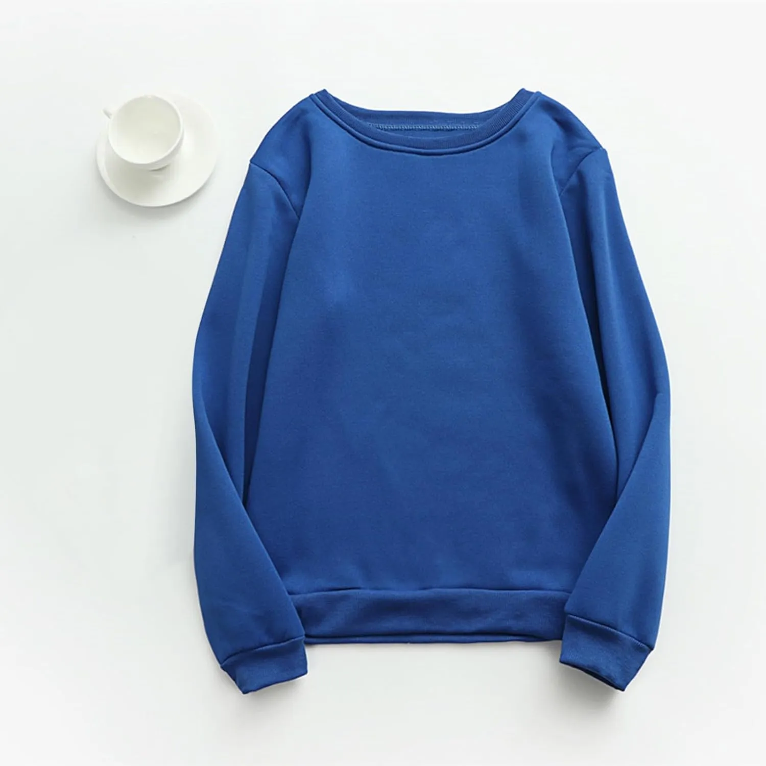 Womens Crewneck Oversized Sweatshirts Fleece Comfy Fall Baggy Cute Sweatshirt Long Sleeve Lightweight Pullover Tunics