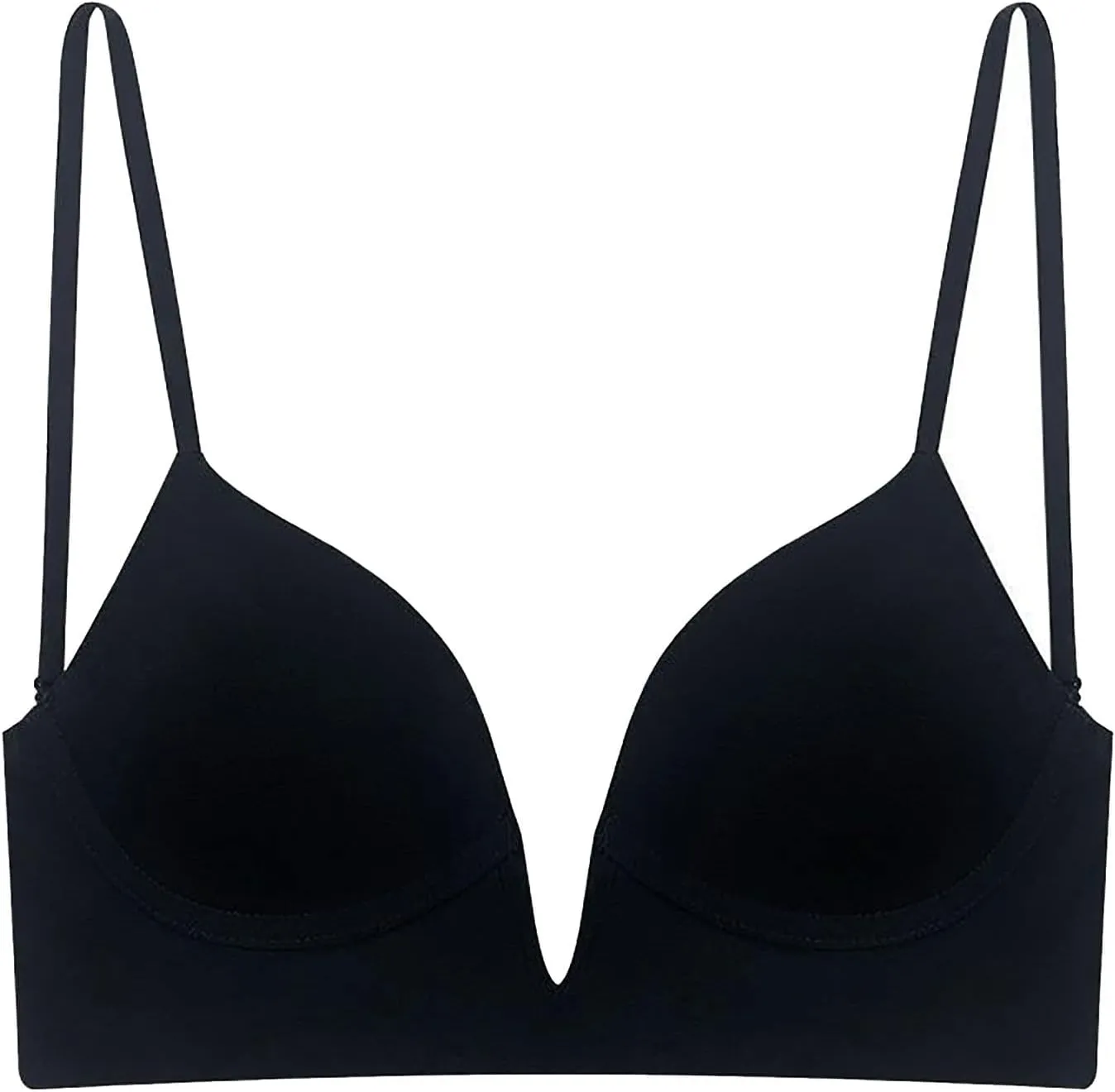 Women's Seamless Stretch No Underwire Bras Sleep Padded Lace Comfort Bras Bralettes