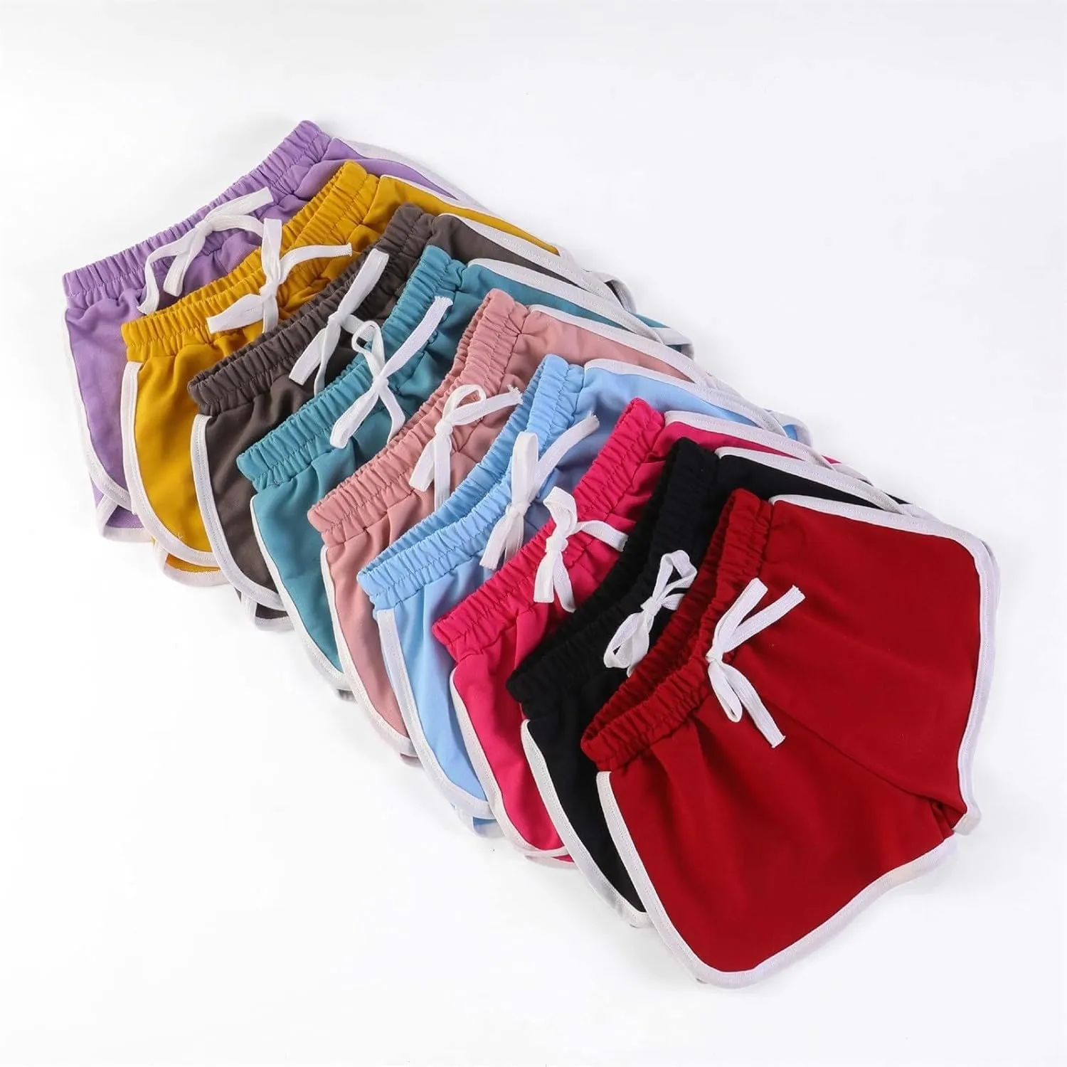 Youth Girls Running Athletic Cotton Shorts Toddler Kids Workout Dance Dolphin Short Summer Casual Fashion Soccer Shorts